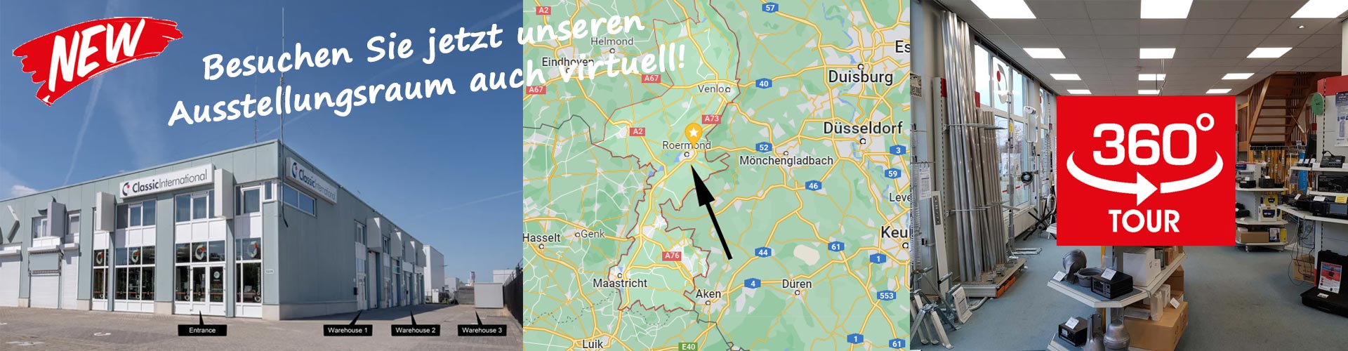 Virtueller Ausstellungsraum in Roermond (NL)