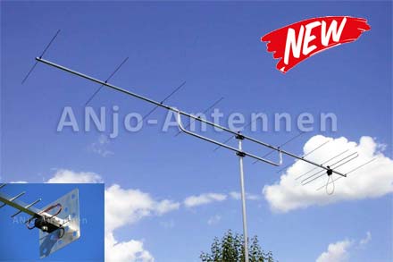 Nieuw in ons programma: ANjo VHF/UHF/SHF Antennes