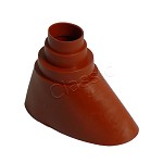 Gummitülle rot