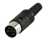 DIN-Stecker 6-polig