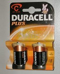 Duracell batterij, LR14/"C", 1,5V