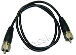Verbindungskabel 50 cm/RG 58 PL/PL