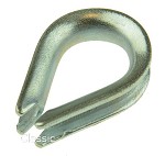 Kausche 4 mm verzinkt