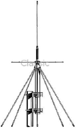 ALBRECHT Allband  Discone Antenne 25-1300 MHz