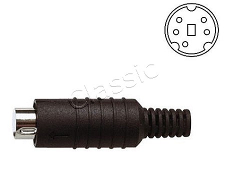 Mini-DIN Stecker 5-polig