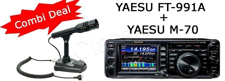 YAESU FT-991A + M-70